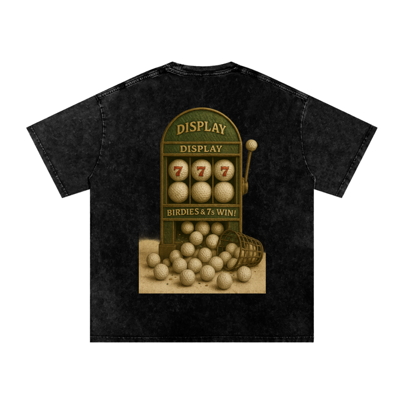 777 Oversized Cotton T-Shirt
