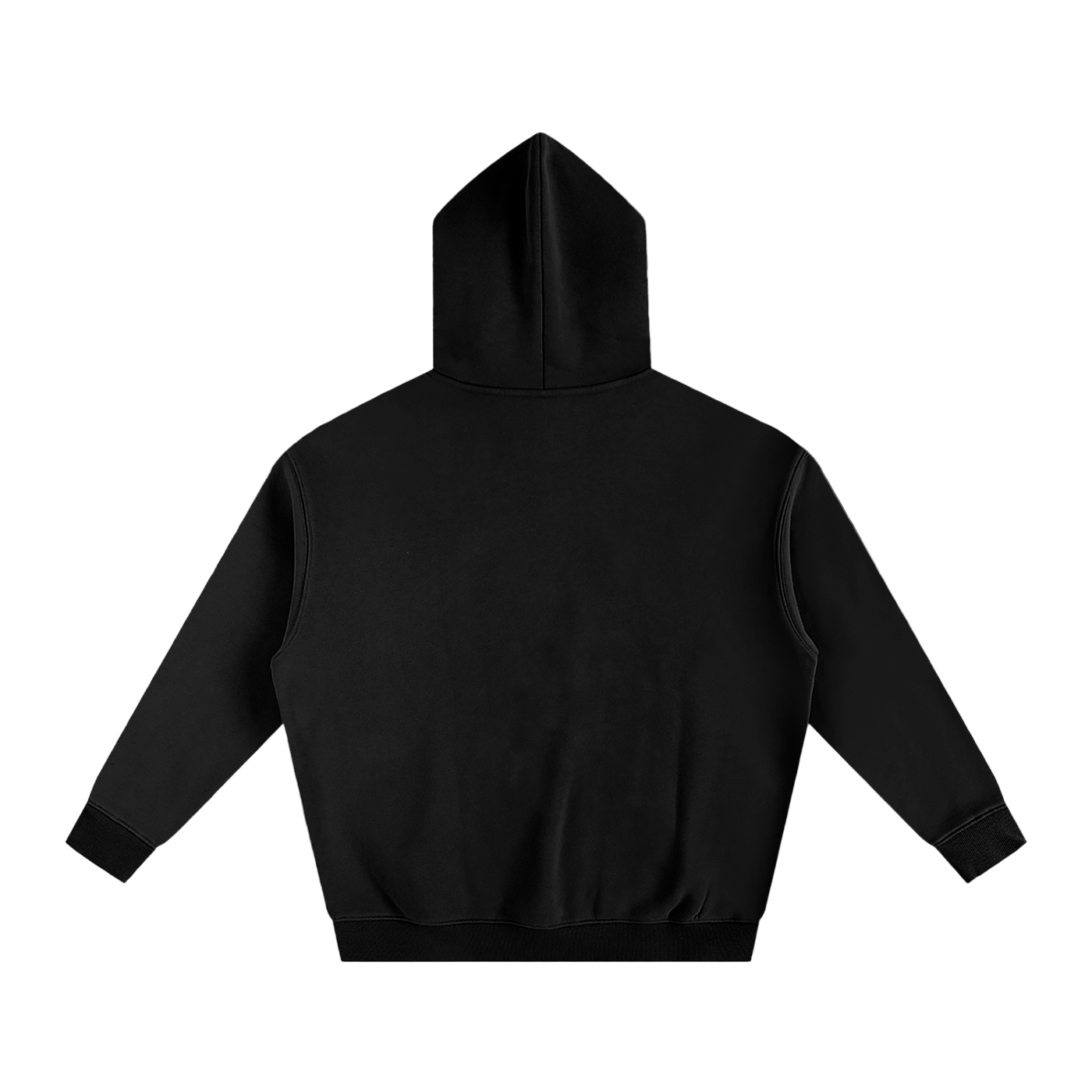 Purple Display Logo Fleeced Hoodie
