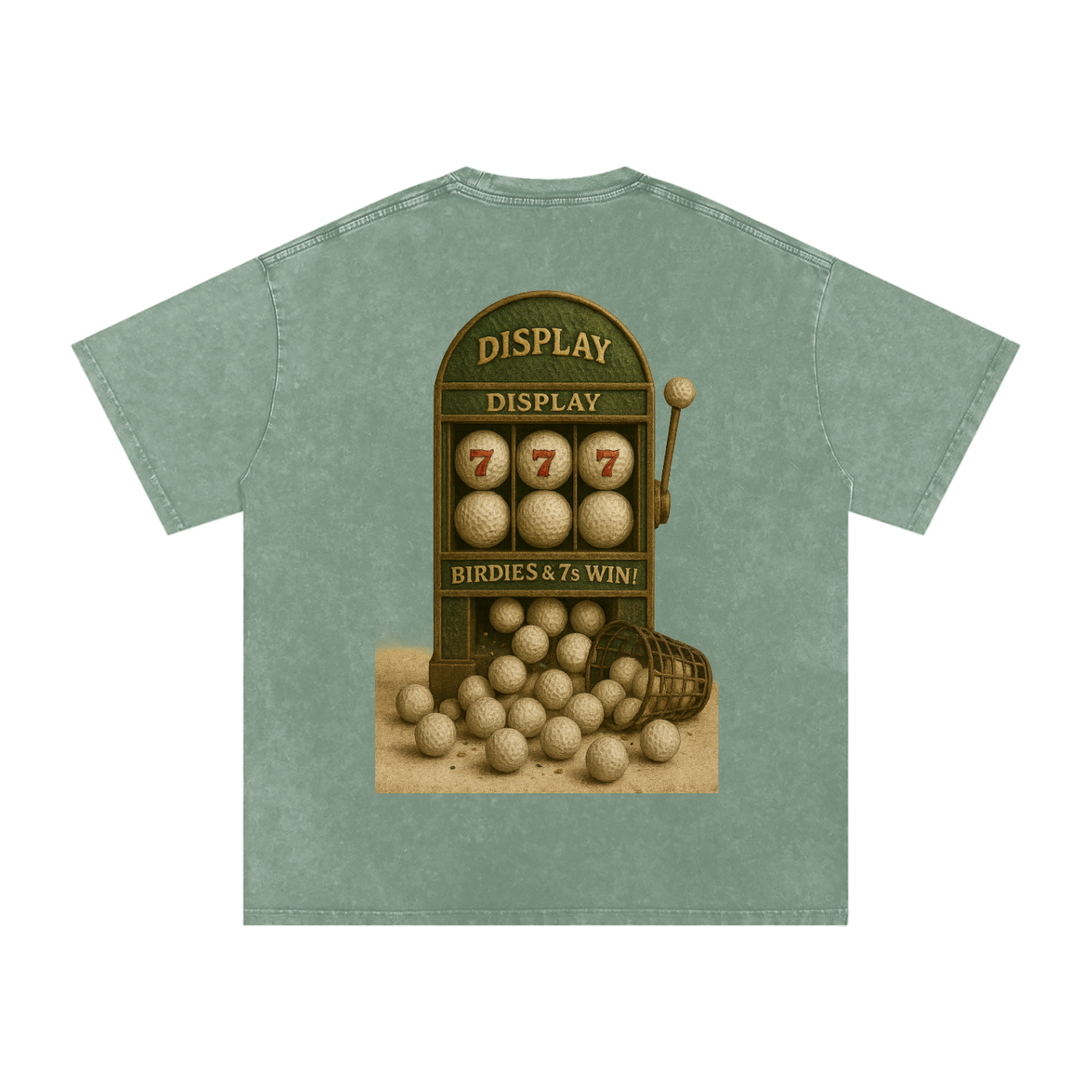 777 Oversized Cotton T-Shirt