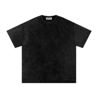 Plain Snow Washed Oversized T-Shirt