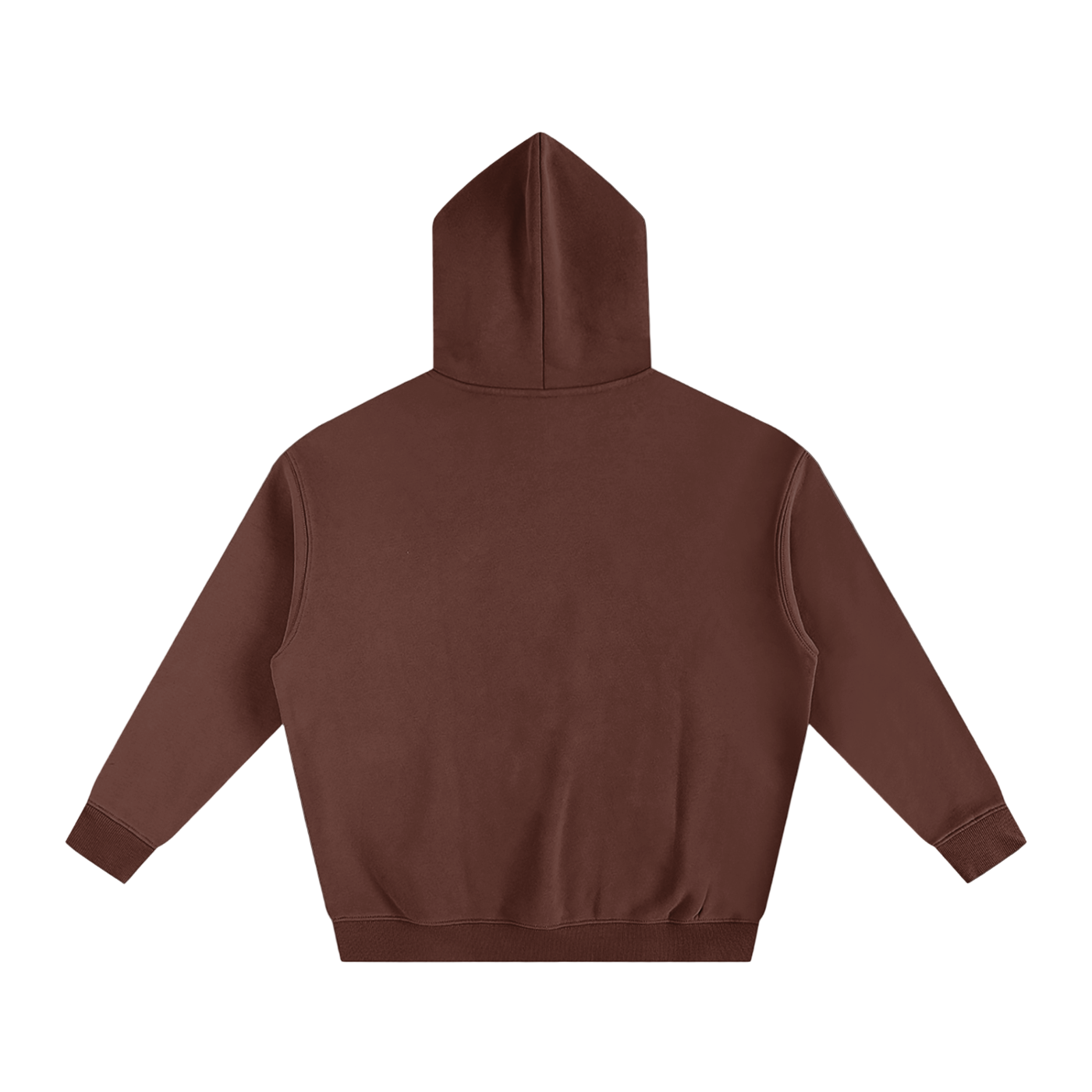 Purple Display Logo Fleeced Hoodie