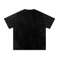 Plain Snow Washed Oversized T-Shirt