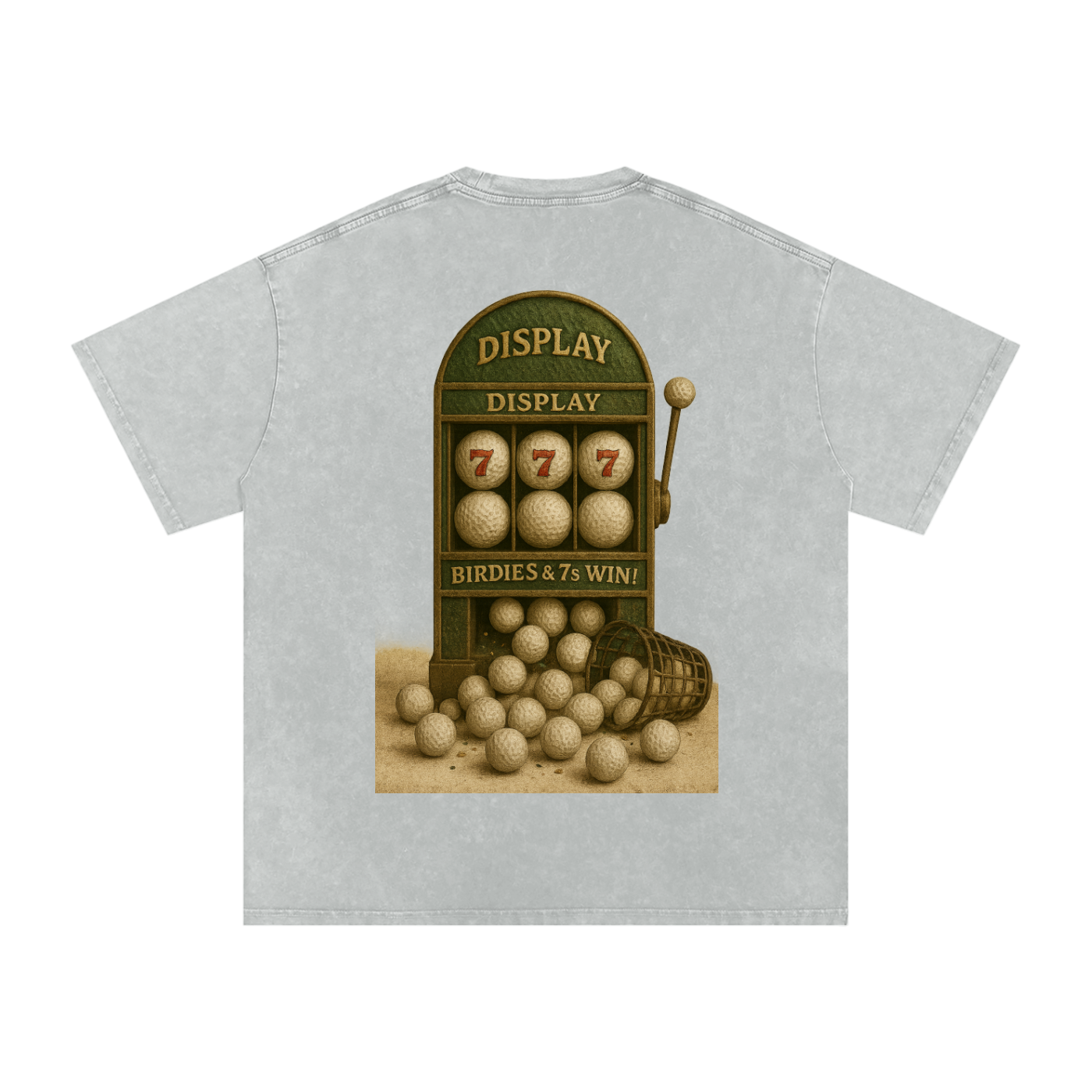 777 Oversized Cotton T-Shirt
